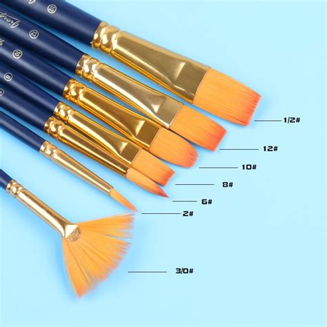 Jual Giorgione Paint Brush Set Kuas Lukis Pcs Nylon