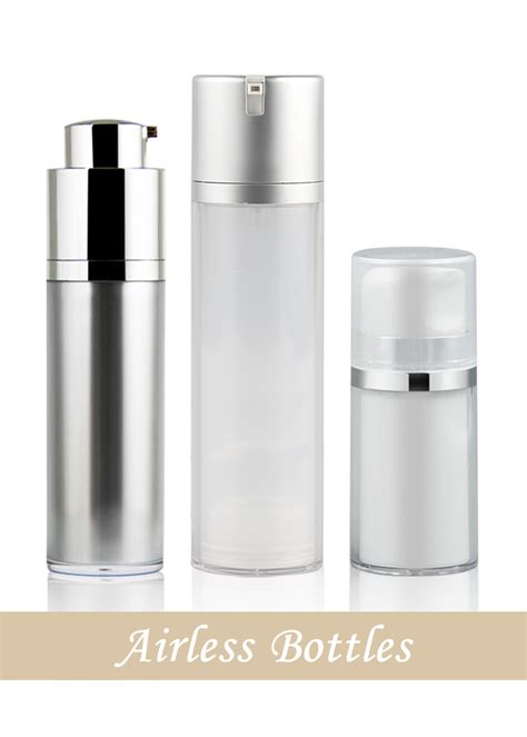 Airless Cosmetic Bottles Wholesale Empty Airless Pump Bottles Supplier