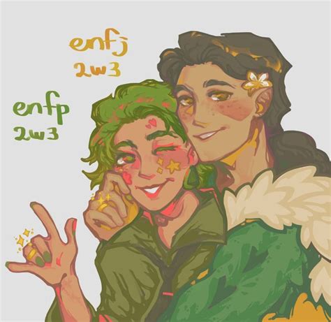 Enfp X Enfj Btw Luvs What Rare Mbti Couples Do You Love I Ll Draw