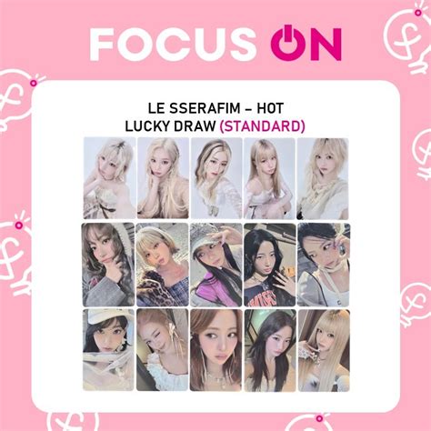 LE SSERAFIM LUCKYDRAW WEVERSE WITHMUU MMT HOT STANDARD 小卡 蝦皮購物
