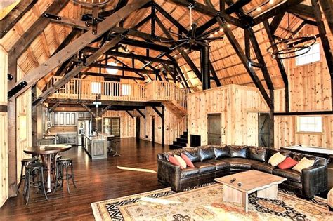 Incredible Barndominium Interiors Gambrel Barn Pole Barn Homes