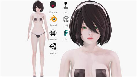 Bikini Clothes Rig Unreal Flippednormals