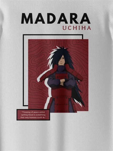 Madara Uchiha T Shirt Nakutaro