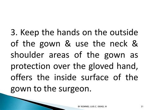 Gowning And Gloving Technique Ppt