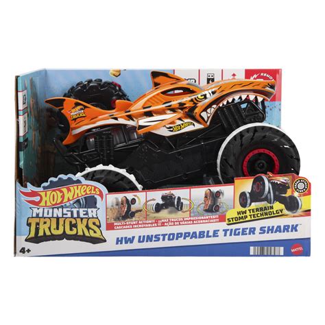 Машина Hot Wheels РУ Monster Trucks Tiger Shark USB купить в интернет магазине Hot wheels su