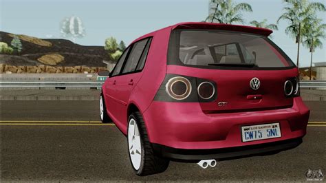 Volkswagen Golf Gti 2008 Para Gta San Andreas