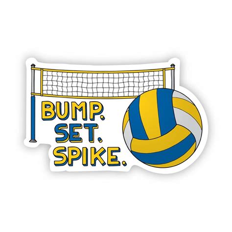 Volleyball Sticker