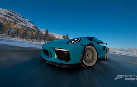 Wallpaper Porsche 911 Carerra Forza Horizon 4 Fh4 For Mobile And