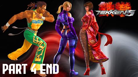 Tekken 5 Gameplay Hd Walkthrough Ps2 Part 4 End All Character Unlock Youtube