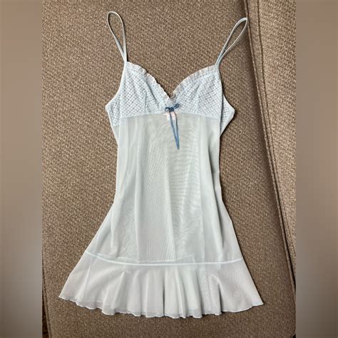 Victorias Secret Baby Blue Lingerie Gem