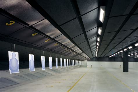 FLETC Indoor Firing Range at Cheltenham - Clark Nexsen Public Safety