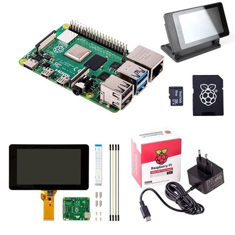 Display Starter Kit Med Raspberry Pi Model B Raspberrypi Dk