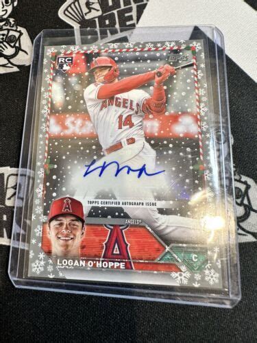 Yahoo Topps Holiday Logan Ohoppe Rc Auto R