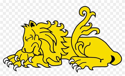 File Lion Couchant Svg Coat Of Arms Lion Couchant Free Clip