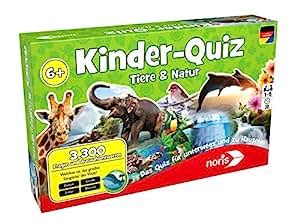 Noris Kinderquiz Tiere Natur Quizspiel Amazon De Spielzeug