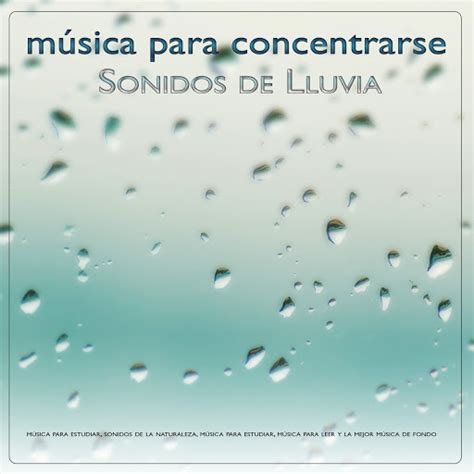 Música tranquila de guitarra y sonidos de lluvia Estudiar música