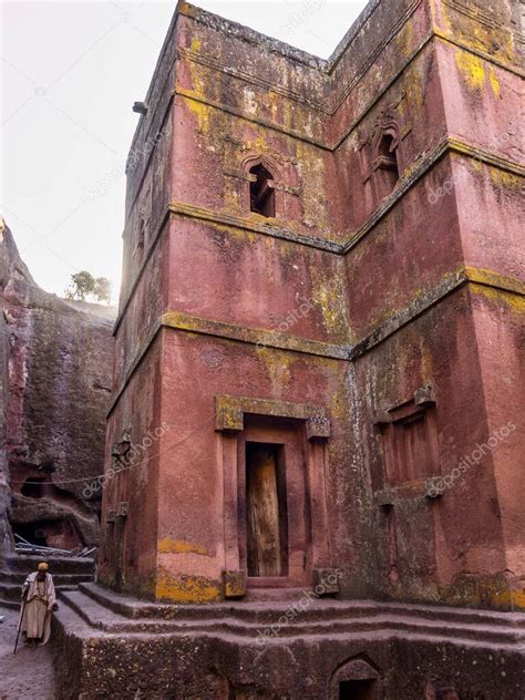 Lalibela Etiop A De Febrero De Pueblo Et Ope En La Famosa