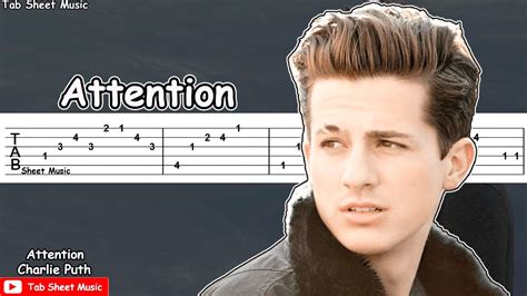 Charlie Puth Attention Guitar Tutorial TAB Acordes Chordify