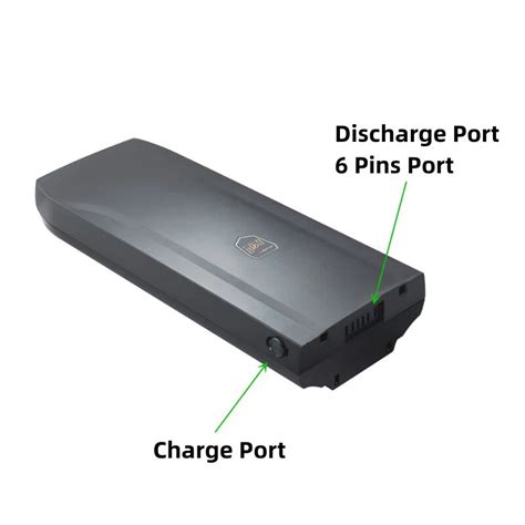 Empty Box Rear Rack Citybike E Bike Battery Case 24v 36v 48v 10s5p