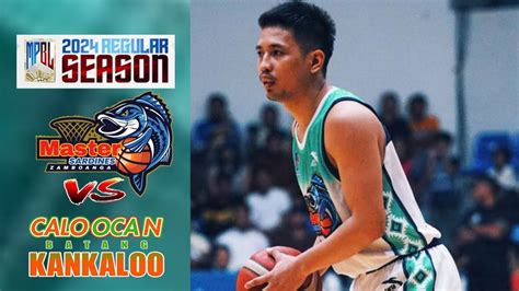 Zamboanga Master Sardines Vs Caloocan Batang Kankaloo Mpbl Full Game