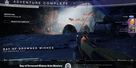 Destiny 2 Legend Master Bay Of Drowned Wishes Lost Sector Guide