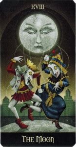 Lá XVIII The Moon Deviant Moon Tarot 2025