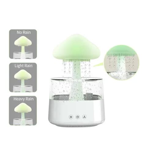 Buy Wholesale China Mushroom Rain Cloud Night Light Aromatherapy