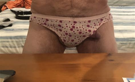 Me Wearing My Wifes Panties Nude Pics Xhamster