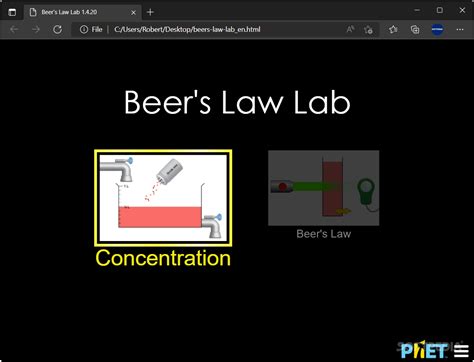 Beer S Law Lab 1 7 13 Download Review Screenshots