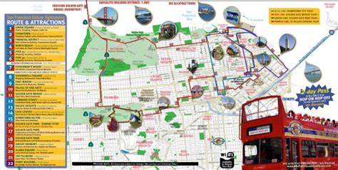 San Francisco Tourist Map Printable And Travel Information San