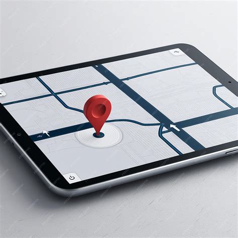 Premium Photo | GPS tracking map helps you find your location and route ...