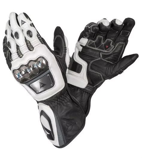 Gants Dainese Full Metal D1 F13 Blanc Noir Gants Moto Été