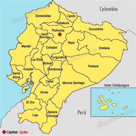 Las Provincias Del Ecuador Y Sus Regiones Mapa Del Ecuador Y Sus Images