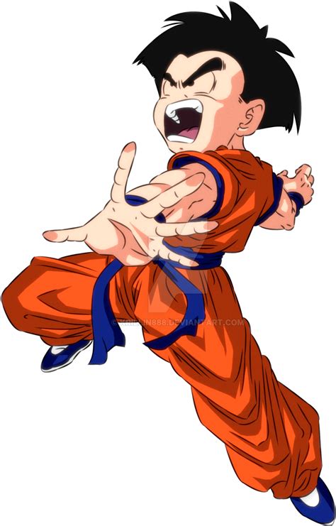 Download Animated Krillin Action Pose