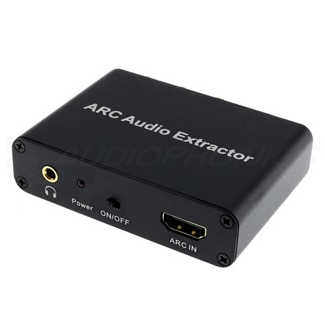 Extracteur HDMI ARC Vers SPDIF Coaxial Optique RCA Jack 3 5mm DTS Dolby