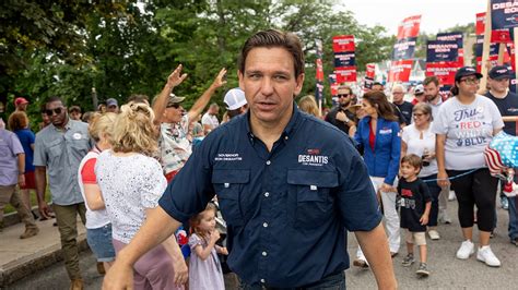 Desantis Faults Trumps Leadership For Hunter Biden Story Censorship