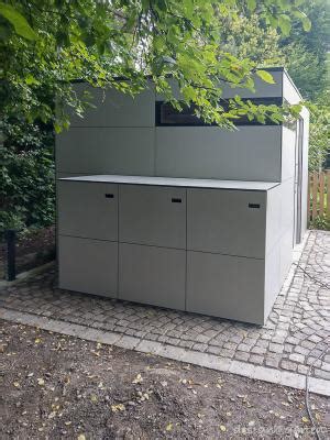 M Lltonnenbox Boxx Er L Und Gartenhaus Gart Zwei Xl In