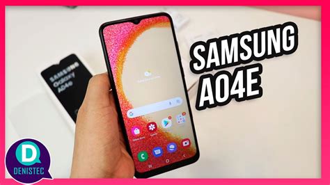 Samsung Galaxy A04e Unboxing Y Rápido Review 🔥 Youtube