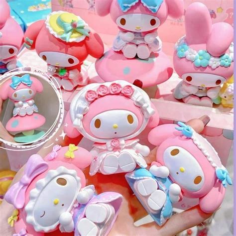 Miniso Sanrio My Melody Characters Series Secret Forest Tea Party Figure Blind Box Ornament