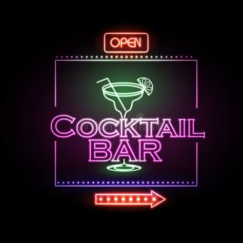 Lounge Bar Neon Stock Illustrations 732 Lounge Bar Neon Stock