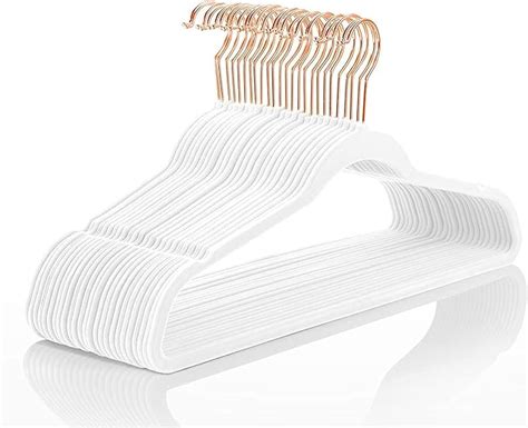 Amazon MIZGI Premium Velvet Hangers 60 Pack Heavy Duty Non