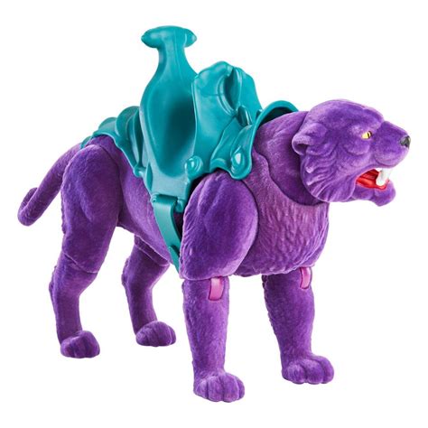 Action Figure Masters Of The Universe Origins Panthor Flocked