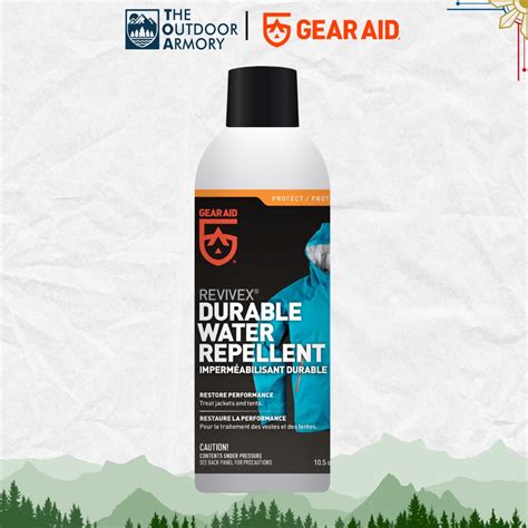 Gear Aid Revivex Durable Water Repellent Spray Oz Shopee