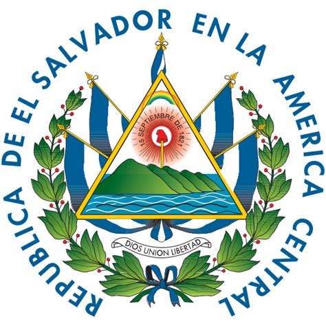 Republica de El Salvador en la America Central Logo Download png