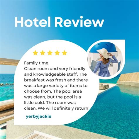 Testimonial Here Is A Review From One Of Our Valued Guests Make