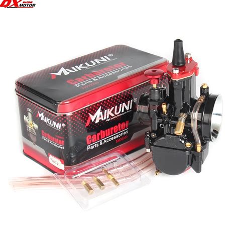 Motorcycle Atv Universal Carburetor Maikuni Pwk 21 24 26 28 30 32 34mm With Power Jet Fit For 2t