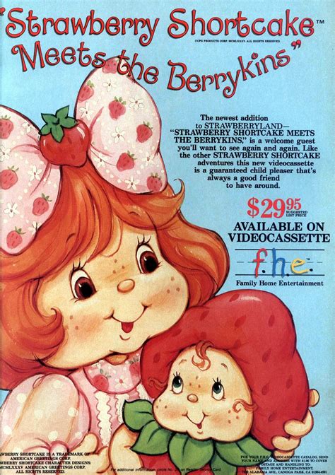 Vintage Strawberry Shortcake And Friends