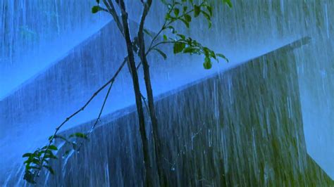 Overcome Stress And Sleep In 3 Minutes With Heavy Rain Relaxing Rain