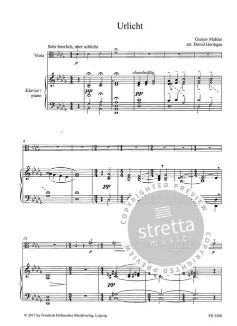 Vier Lieder Von Gustav Mahler Im Stretta Noten Shop Kaufen