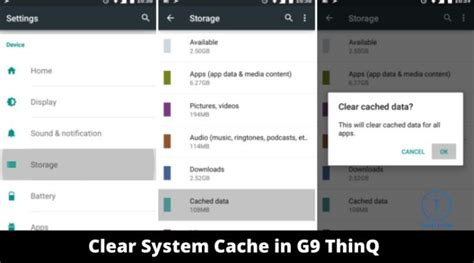 How To Clear Cache On LG G9 ThinQ Step By Step TechFlog